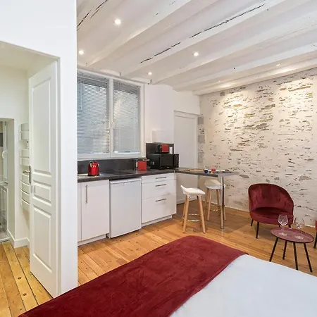 Ferienwohnung Hypercentre Calme Et Cosy Impasse Saint Julien, 1Er Etage Angers Exterior foto